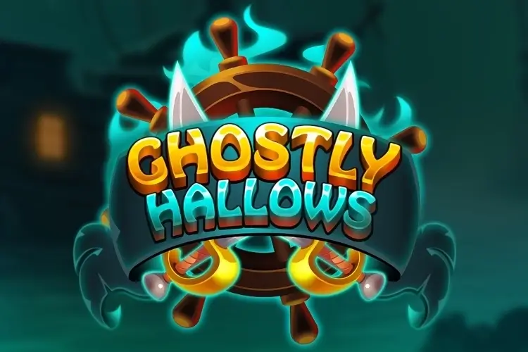 Ghostly Hallows slot featuring ancient relics and atmospheric scenery